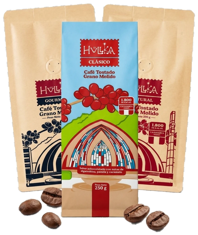 Café Hullka Coffee — Clásico, Natural y Gourmet